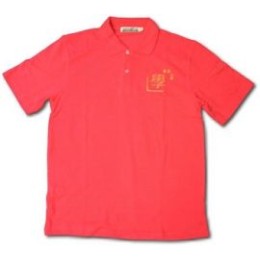 P042 polo衫訂造 polo衫設計 polo衫繡標誌     桃紅色 P042 polo衫訂造 polo衫設計 polo衫繡標誌     桃紅色